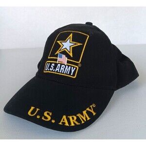 U.S. Army Cap Hat Eagle Emblems This We'll Defend Adjustable with Flag Pin
